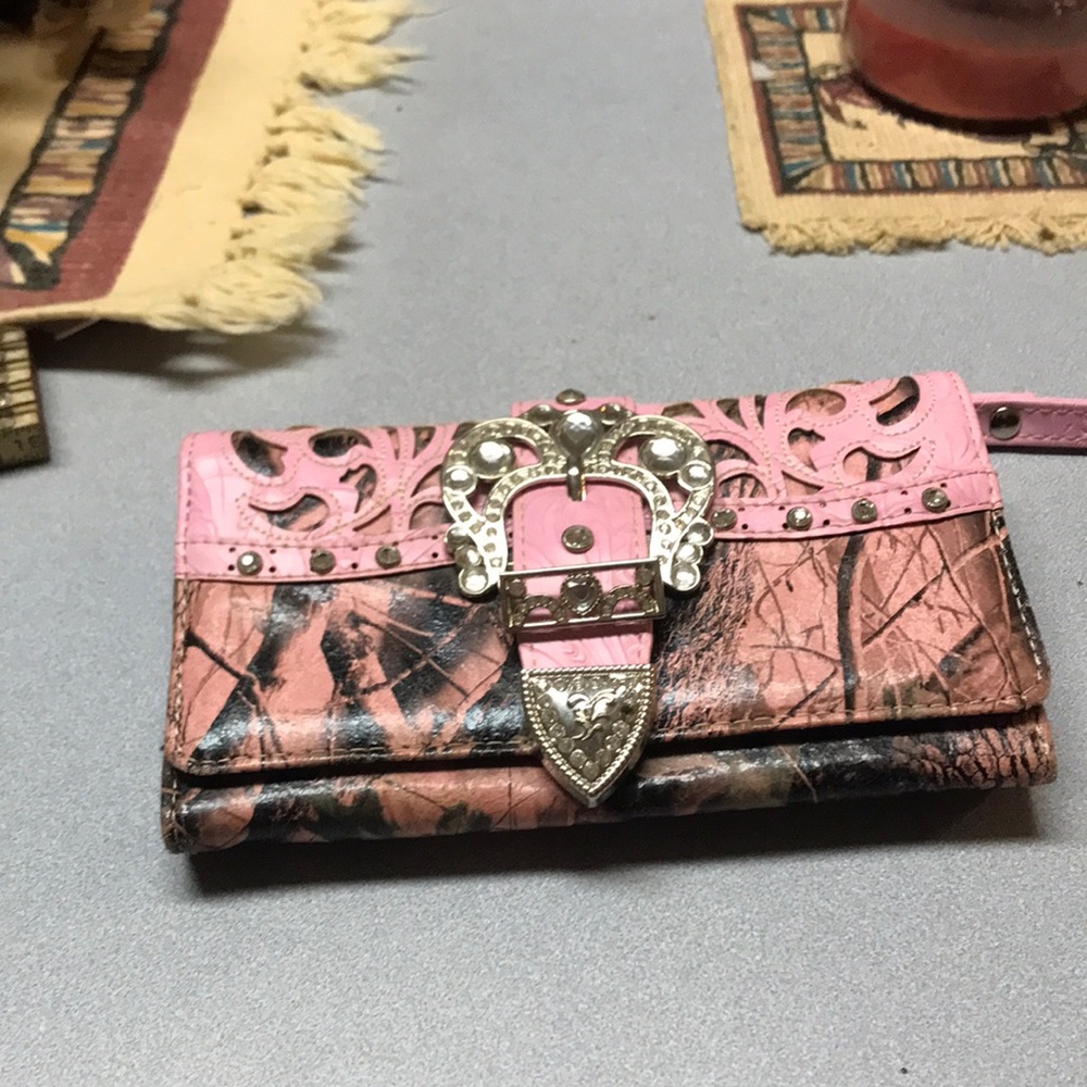 Wallet with strap
